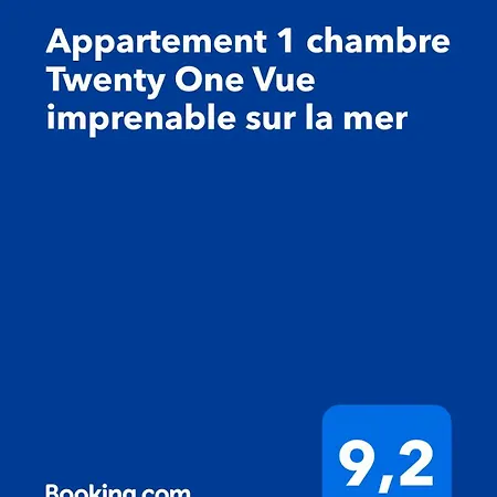شقة 1 Twenty One Vue Imprenable Sur La *